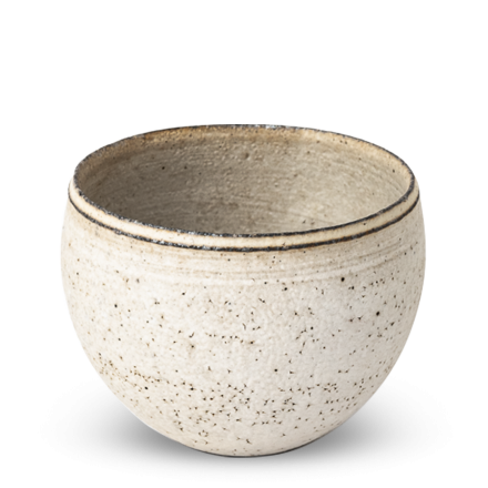 Takashi Endoh Round Cup White