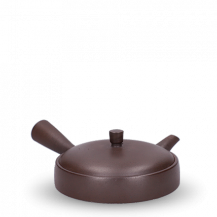 Kyusu Tokoname Jinshu Hira Brown M