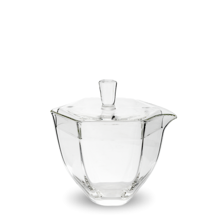  Glas Gaiwan Yoshi en Xue Hua Sechseck